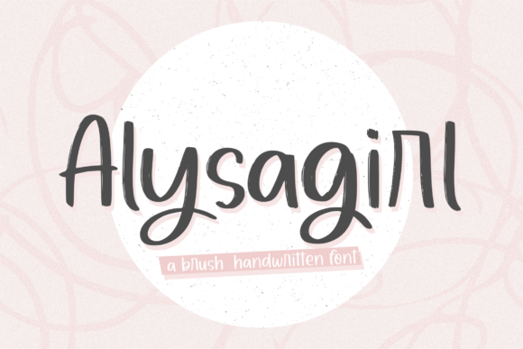 Alysagirl Font Review for Real Campaign Design Workflows