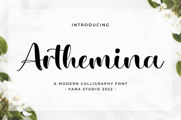 Arthemina Font for Modern Web Design and Branding Projects