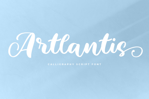 Artlantis Font: Elevate Your Campaign Design with Handwritten Elegance