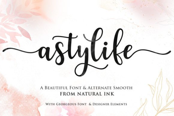 Astylife: A Romantic Script Font for Editorial Elegance