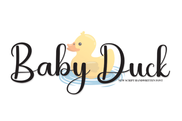 Baby Duck Font for Business Branding and Design