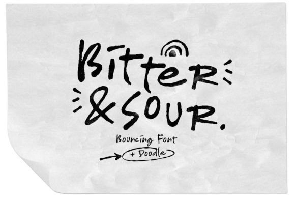 Bitter Sour Font for Playful Branding and Creative Business Designs