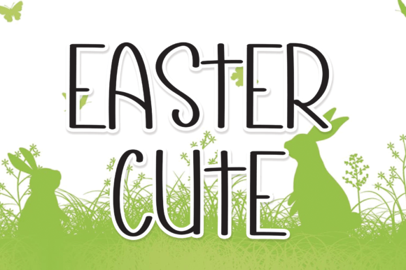 Easter Cute Font for Web Design and Branding