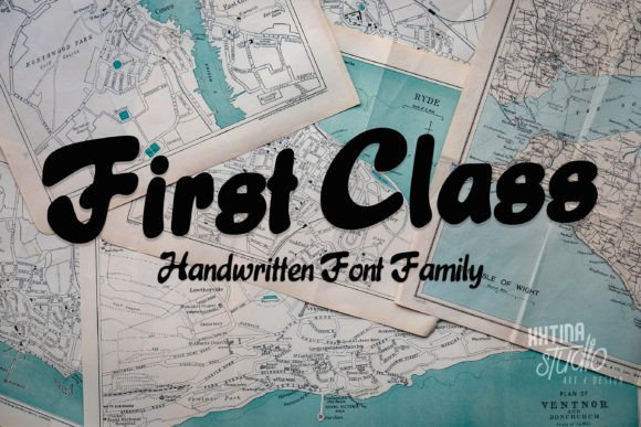 First Class Font: A Designer’s Go-To for Handwritten Branding