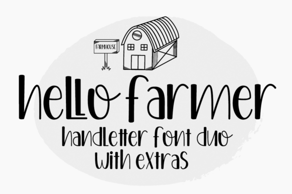Hello Farmer Duo: A Whimsical Script Font for Craft Creators
