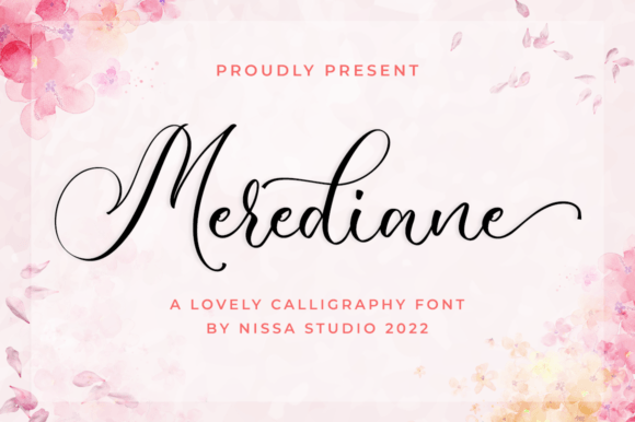 Merediane: The Elegant Handwritten Font for Craft Creators