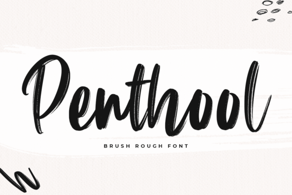 Penthool Font: Elevate Your Editorial Design with Classy Script Typography