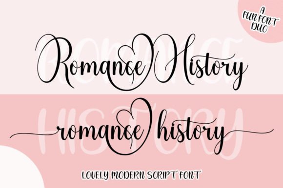 Romance History Font: Elevating Your Craft Projects with Elegance