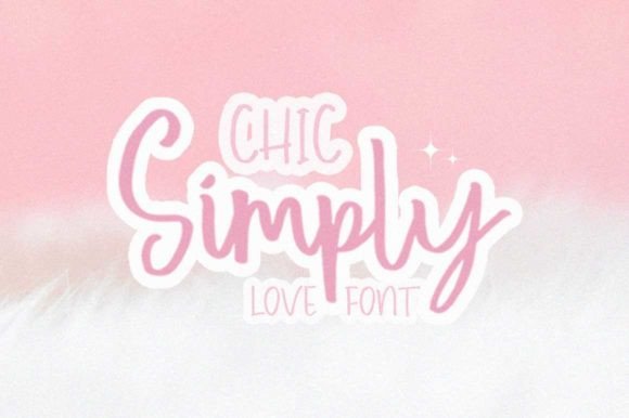 Simply Chic Font for Handmade and Design Projects
