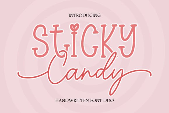 Sticky Candy Duo Font Review for Chic Branding Projects