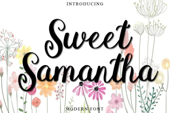 Sweet Samantha Font for a Polished Brand Identity