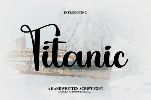 Titanic Font: A Handwritten Script for Heartfelt Creations