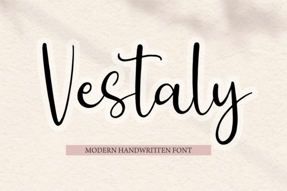 Vestaly Font: A Handwritten Script That Elevates Brand Design