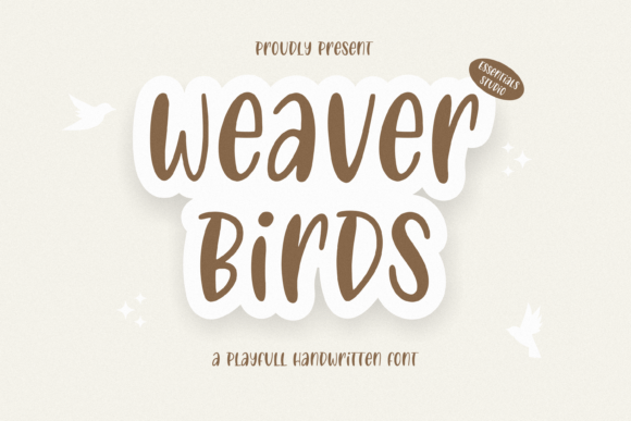 Weaver Birds Font for Playful and Creative Web Design
